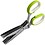 Vegetable Chopper Paper Shredder Cutting Scissor Kitchen herb 5 Blade Vegetable Scissor with Cleaning Brush image 1