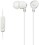 SONY EX15AP Wired without Mic Headset  (White, In the Ear) image 1