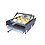 Andrew James Stainless Steel Food Grade 220V/50Hz 2.4KW Commercial Bun Toaster | Hamburger Machine image 1