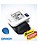 Omron HEM 6181 Fully Automatic Wrist Blood Pressure Monitor with Intelligence Technology, Cuff Wrapping Guide and Irregular Heartbeat Detection for Most Accurate Measurement (White) image 1