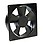 control JIGO Aluminium Fan Kitchen Exhaust Bathroom Round and Square (Black, 8 Inch) image 1