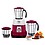 Prestige 500 Watts Orion Mixer Grinder with 3 Stainless Steel Jars |2 years warranty| Red & White image 1