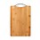 GION Wooden Cutting Board for Vegetable Non-Slip Wooden Bamboo Cutting Board with Antibacterial Chopping Board for Kitchen with Stainless Steel Handle image 1
