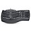 Perixx PERIBOARD-512 Wired Natural Ergonomic Design Split Keyboard (Black - Bulky Size 19.09"x9.29"x1.73") image 1