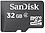 SanDisk 32GB Class 4 microSDHC Flash Memory Card (SDSDQM-032G-B35) image 1