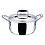 Vinod Platinum Triply Stainless Steel Saucepot with Lid - 1.8 Litre, 18 cm | 2.5mm Thick | SAS Bottom | Biryani Pot | Induction and Gas Base | 5 Year Warranty - Silver image 1