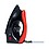 Swiss Military 1000W Grandeur Dry Iron With 360º swivel cord Red/Black | Light Weight | 1 Year Warranty image 1