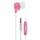 PNY M305KP in-Ear Stereo Earphone (Pink) image 1