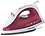 Morphy Richards Plastic Glide 1250W Steam Iron with Steam Burst, Vertical and Horizontal Ironing, Non-Stick Coated Soleplate, White and Red, 1250 Watts image 1