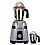 MasterClass Sanyo 1000Watts Mixer Grinder with 2 Steel, 530ml Jar and 350ml MAN20-MCS-867 (Silver) image 1