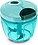 Vertrauen Mini Plastic Clear Handy Chopper with 3 Blades and Pull Handle -350ml image 1
