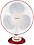 HAVELLS Swing LX 400 mm 3 Blade Table Fan  (White, Pack of 1) image 1