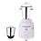Sunmeet 1400Watts Commercial Mixer Grinder,Mfg MKT since 1984 With Heavy duty Hi-Tech 100% copper motor with 2 Stainless Steel Jars, White|Restaurants|Catering|Hotels|Food Industry|Heavy Home Usage image 1