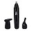 Kemei KM-309 3 in 1 Rechargeable Nose Hair Trimmer for Men Wireless Ear Hair Removal Eyebrow Shaver Clipper Face Cleaner image 1