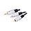 MX EP Stereo Plug 3.5 mm to MX 2 RCA Plug Cord (TIP Gold Plated) image 1
