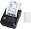 SHREYANS 58mm Mini Portable Inkless Thermal Printer with All accesories (Paper Roll, Pouch, Adapter, USB Cable) Easy to Connect with Mobile (with Adaptor) image 1