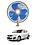 RKPSP 6Inch/12V Portable Oscillating Car/Truck/Bus Fan For Swift2010 image 1