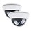 DDBOXEN Fake Dummy Security Camera Simulated CCTV Dome Cameras with Red Led Light image 1