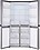Whirlpool 677 L Inverter Frost-Free Multi-Door Refrigerator (WS QUATRO 677 SATURN STEEL, Saturn Steel) image 1