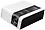 Devizer Gladioulus (2500 lm / Remote Controller) Portable Projector  (White, Black) image 1
