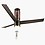 Orient Electric 1200mm Aeroslim Noiseless Energy Efficient BLDC Motor Smart Ceiling Fan with IoT, Remote & Under light (Flame Gold, Pack of 1) image 1