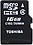 Toshiba 16 GB Micro SD Card Class 4 image 1