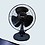 Kinger High Speed Table Fan for Cooling Summer Usable in Office, Home, Study Area, Kitchen Color-Black image 1