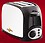 Chef Pro CPT542 750 Watts Pop-up Toaster In White image 1