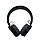 Corseca 3213 HD Stereo Sound On Ear Light Wired Headphones with Mic and 40mm Drivers for Enhanced Bass (Black) image 1