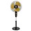 Lifelong LLPF922 Pedestal Fan for Cooling with Automatic Oscillation | Home, Kitchen & Office Use | 400 mm | Powerful Air Throw (Black, 1 Year Warranty) image 1