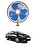 RKPSP 6Inch/12V Portable Oscillating Car/Truck/Bus Fan For Manza image 1