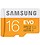 Samsung 16 GB EVO Class 10 MicroSD Card CSDHC 48MB/s image 1