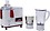 T-Series Suprimo 500-watt Juicer Mixer Grinder with 2 Jars (White & Red) Overload Protector Anti Skid Feet 230 V 50 Hz Ac. image 1