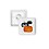 DIYthinker Three Pumpkins Halloween Hallowmas PBT Keycaps for Mechanical Keyboard White OEM No Marking Print image 1