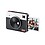 KODAK Mini 3 Retro 4PASS Portable Photo Printer (3x3) + 8 Sheets, White image 1