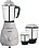 ACTIVA Plastic Pluto Pro Mixer Grinder, 500W, 3 Jars (White) 2 Year Warranty (Ivory Maroon), 500 Watts image 1