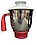 PARDZWORLD Medium Jar or Mill Jar with Handle 1 Litre Suitable for Prestige Mixer Grinders, Match & Buy. Multicolored image 1