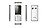 Kechaoda K56 Dual sim Mobile Phone (Silver) With Samsung earphone free By Pari Enterprises image 1