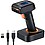 Tera Pro (Extreme Performance) Industrial Wireless Barcode Scanner 2D QR 1D Bar Code Reader 2.4G Wireless 2500mAh Compatible with Bluetooth Drop Resistant for Windows Mac Android iOS Model 8100 Green image 1