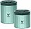 VAYA PRESERVE Lunch Boxes for Office Men, 1 x 500 ml + 1 x 300 ml Containers, Vacuum Insulated Food Jar for Single Meal, Easy to Carry Leakproof Stainless Steel Tiffin for Office,Green image 1