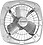 Crompton Greaves Drift Air Plus Exhaust Fan with Anti-Dust Technology- 225 mm (Silver), 9 inch (DRIFTAIRPLSAD9GRY) image 1