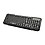 Artis K10 Black USB Wired Desktop Keyboard ErgonomicDesign, LaserPrinted, Rupee Symbol Keys image 1