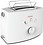 Clearline White Polypropylene Auto-Pop-Up Toaster with Crumb Tray image 1