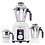 HAVELLS Hexo 1000 Watt 3 Jars Juicer Mixer Grinder (22000 RPM, ACS Technology, White/Purple) image 1
