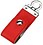 KBR PRODUCT DESIGNER FANCY LEATHERIDE KEYCHAIN 32 GB Pen Drive  (Red) image 1