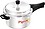 Pigeon By Stovekraft Favourite Aluminium Pressure Cooker with Outer Lid Induction and Gas Stove Compatible 5 Litre Capacity for Healthy Cooking (Silver) image 1