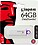 KINGSTON DTIG4/64GBIN & DTIG4/64GBFR 64 GB Pen Drive  (White & Purple) image 1