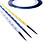 3 X 2 Way Tiny Details Drawing Brushes With Cuticle Pusher For Nail Art / Craft Plus Bonus Nail Tape image 1