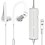 Sennheiser Ambeo Wired in Ear Earphones with Mic (White) image 1