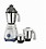 Greenline Plastic Compact Mixer Grinder , 550 W, 15.5 Inches, White and Blue image 1